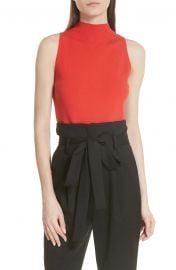 Milly Mock Neck Tank at Nordstrom